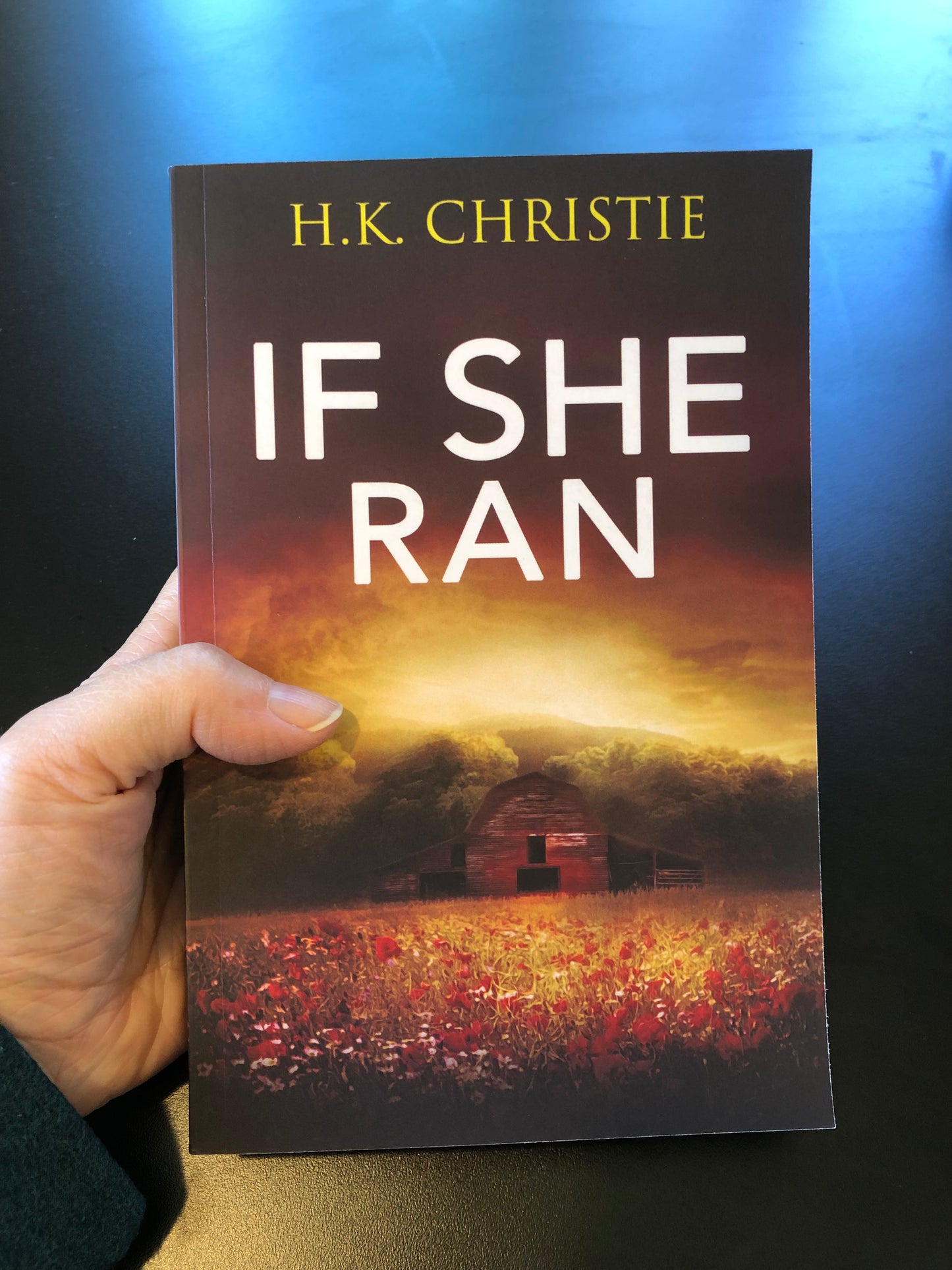 If She Ran, Martina Monroe Book 2, Signed Paperback