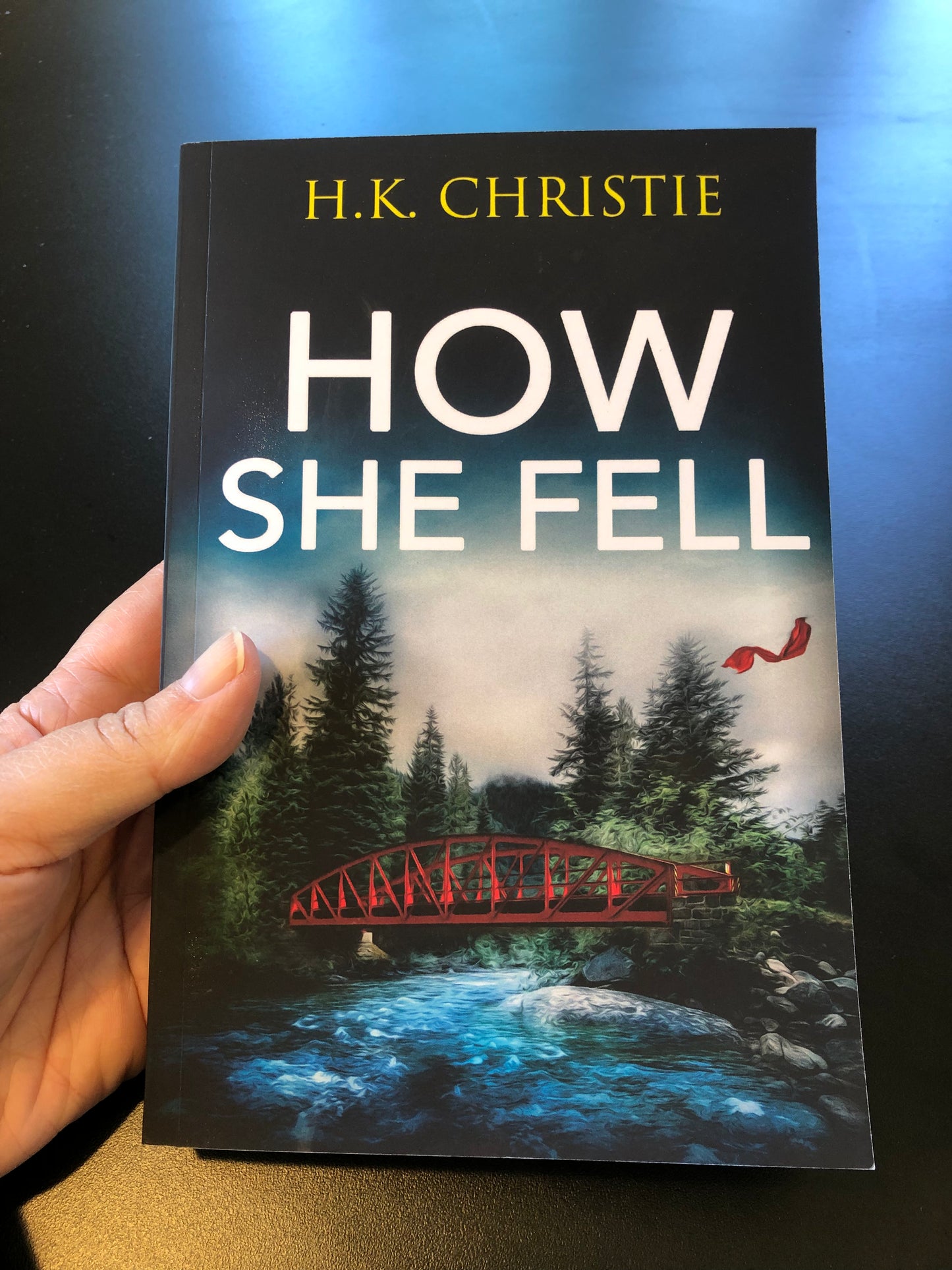 How She Fell, Martina Monroe Book 7, Signed Paperback