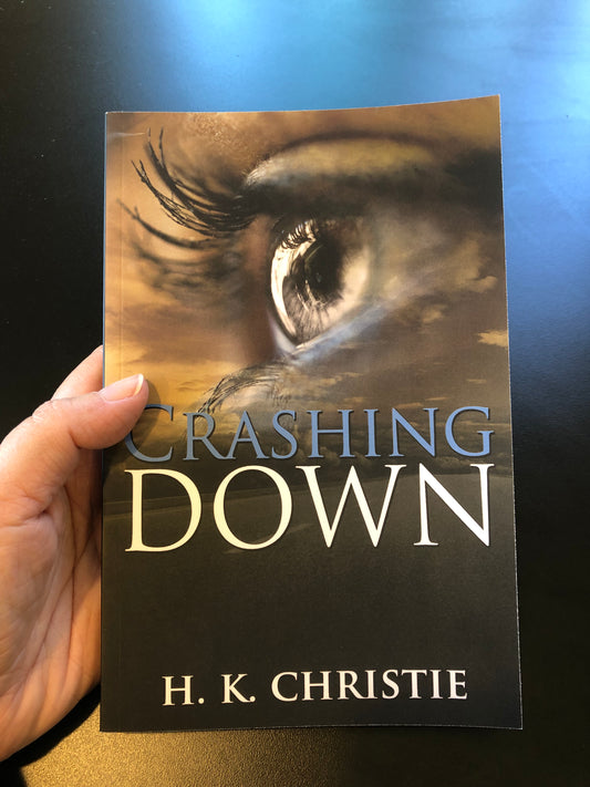 Crashing Down, Prequel to the Martina Monroe Thriller Series, Signed Paperback
