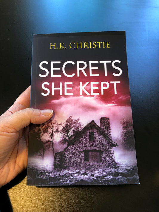 Secrets She Kept, Martina Monroe Book 5, Signed Paperback