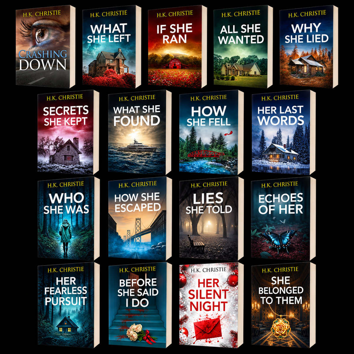 The Martina Monroe Series Collection, Books 0 - 16, Paperback Bundle